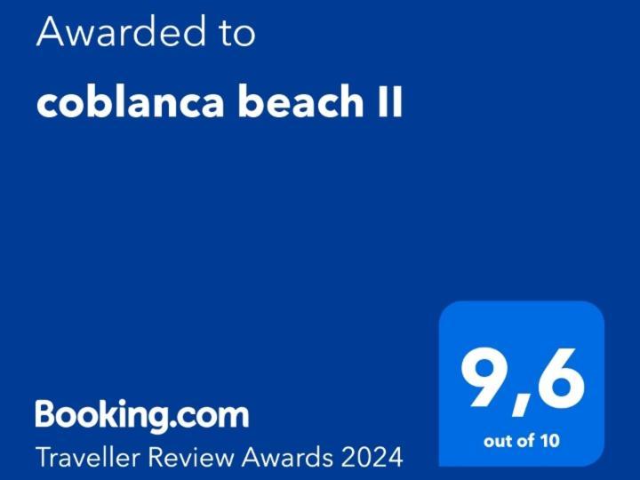 Coblanca Beach II Apartment Бенидорм Екстериор снимка